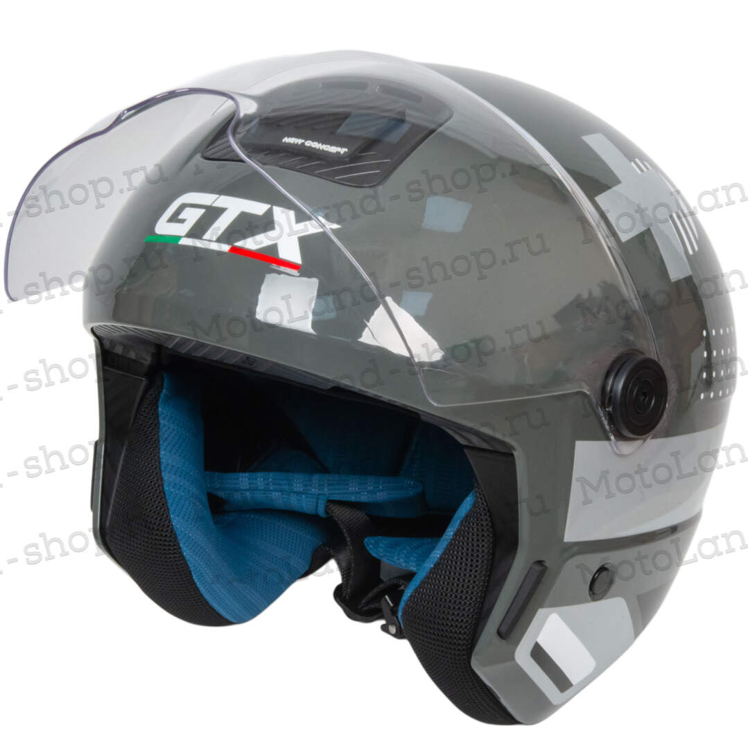 Шлем мото открытый GTX NE02 №2 (M)