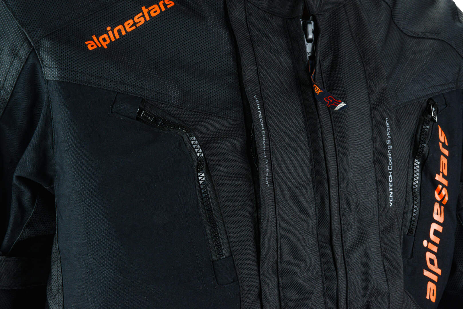 Куртка мото ALPINESTARS №6 black (текстиль) (XL)