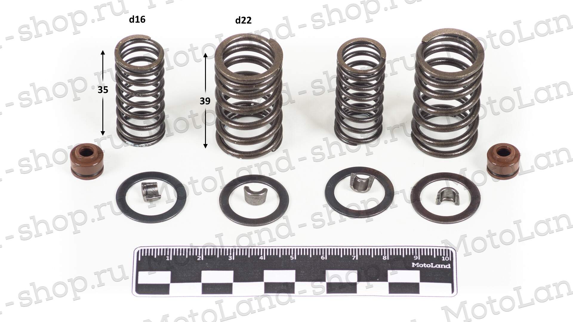 Ремкомплект клапанов 161QMK 200см3 с реверсом