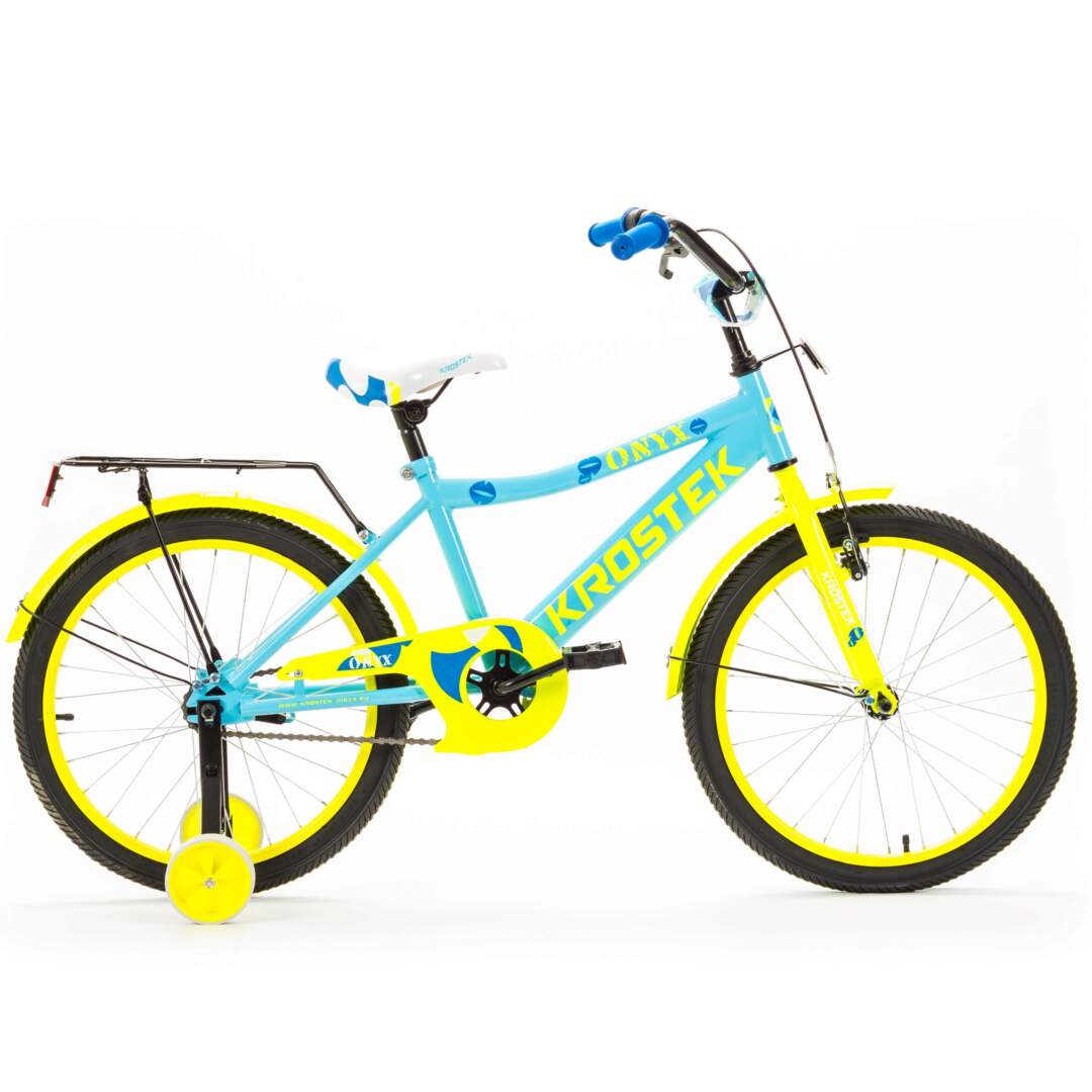 Велосипед 20" KROSTEK ONYX BOY (500108) (желтый)