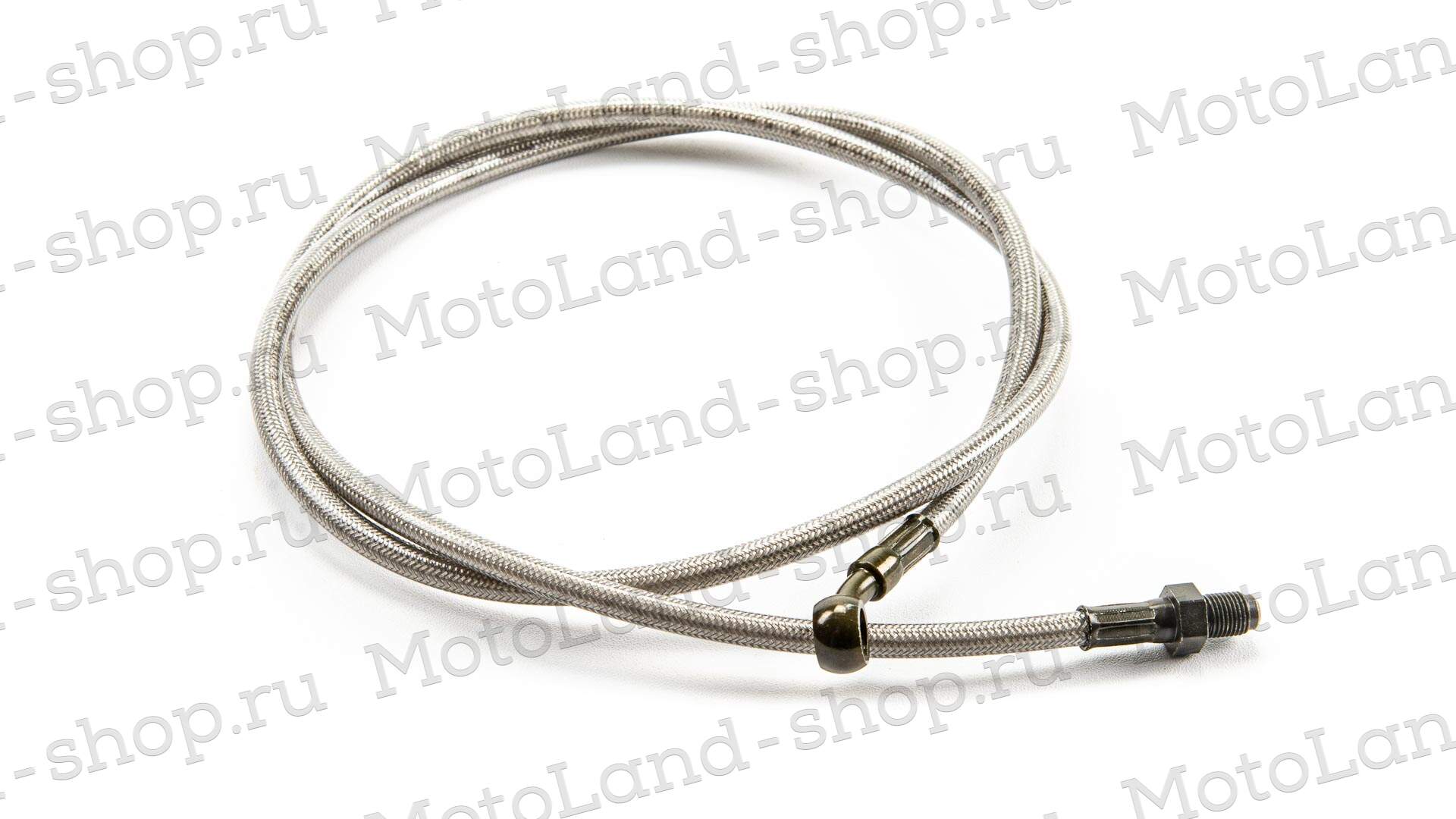 Шланг гидравлический тормозной переднй L=1300мм (штуцер с резьбой)