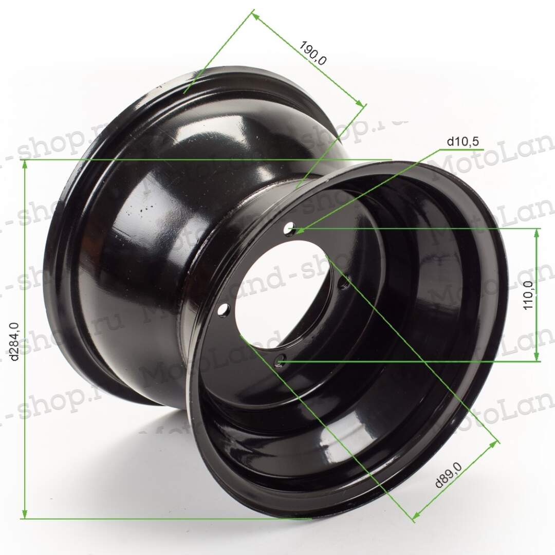 Обод задний 10" ATV ALL ROAD/ADVENTURE