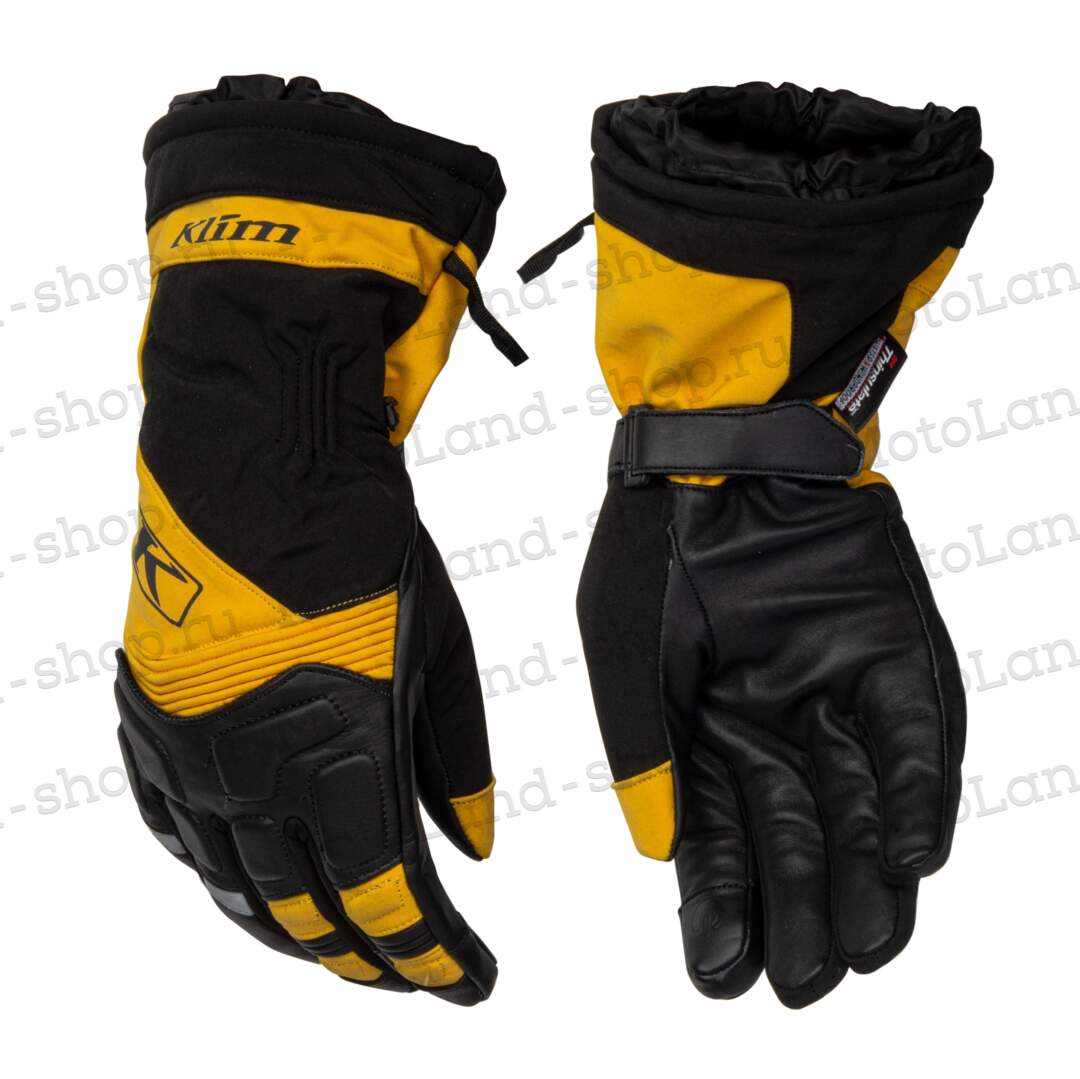 Перчатки для снегохода KLIM Elite №1 yellow (XXL)