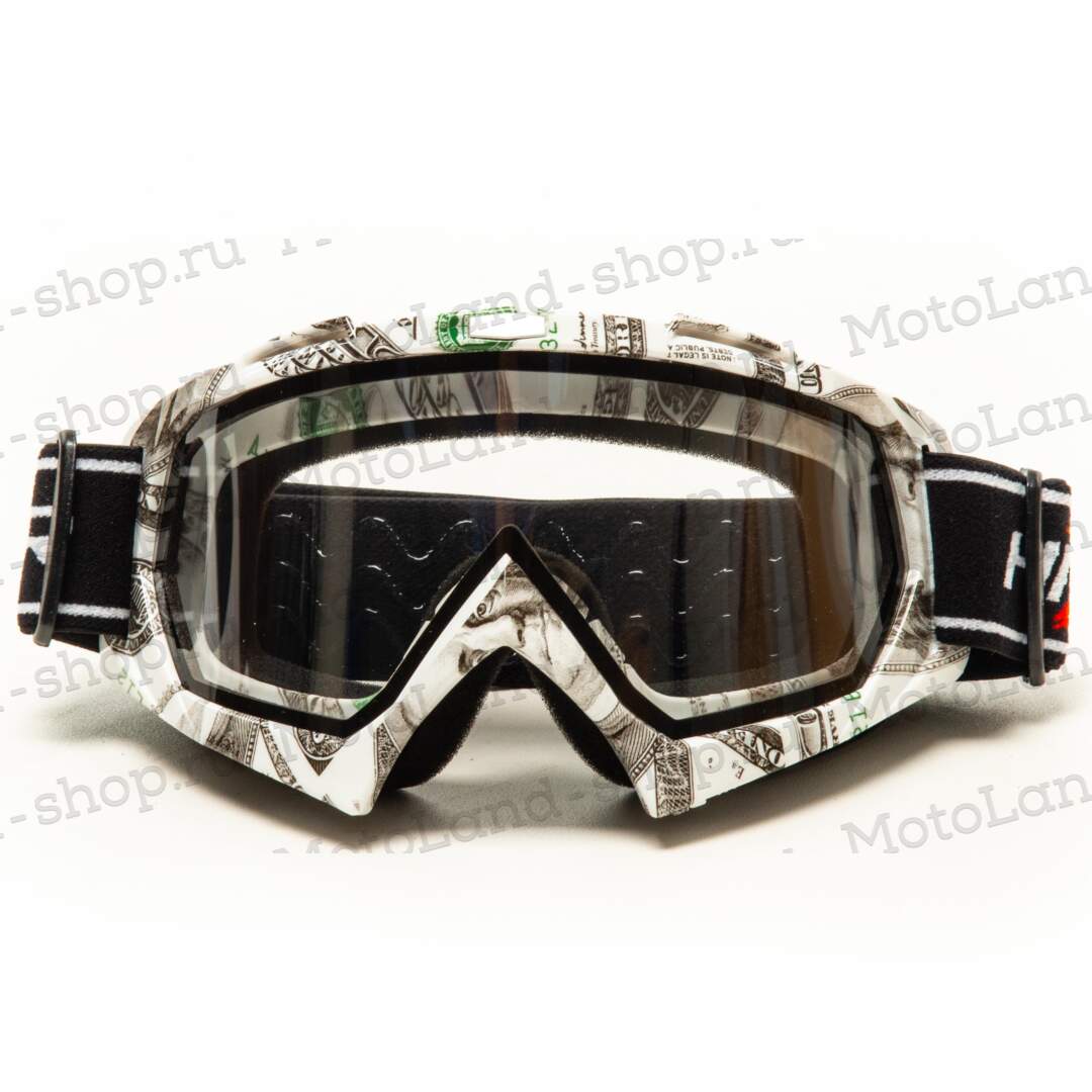 Очки Мотокросс HIZER  №6 двойное стекло