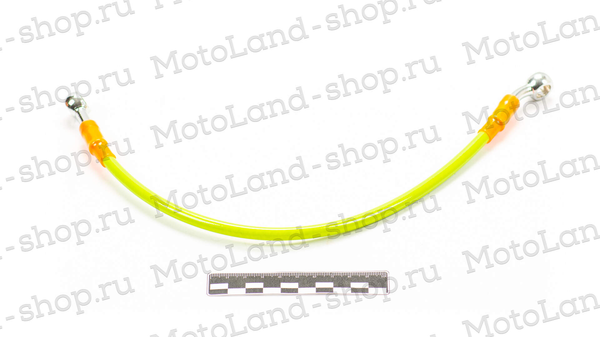 Шланг гидравлический тормозной (армированный) L= 400 d=10мм зеленый