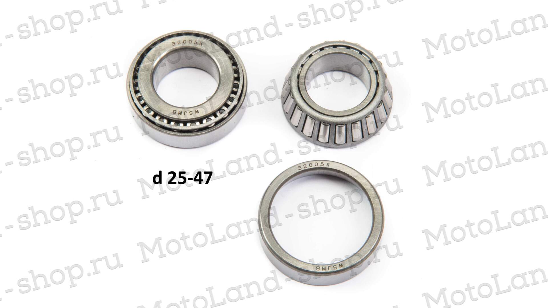 Подшипник руля XR250 LITE (JL 320 05 X) (d=25-47mm)