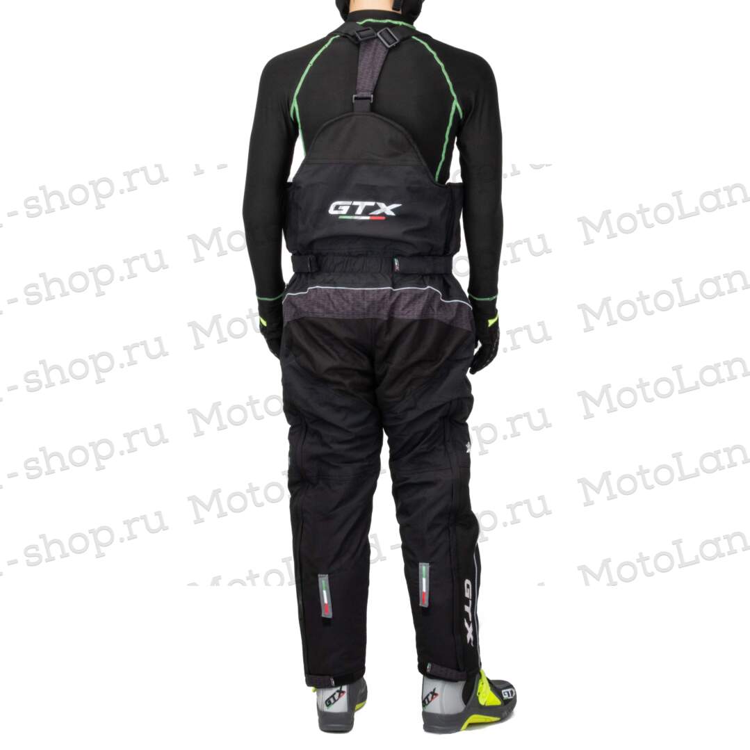 Штаны для снегохода GTX №1 black (текстиль) (XXL)