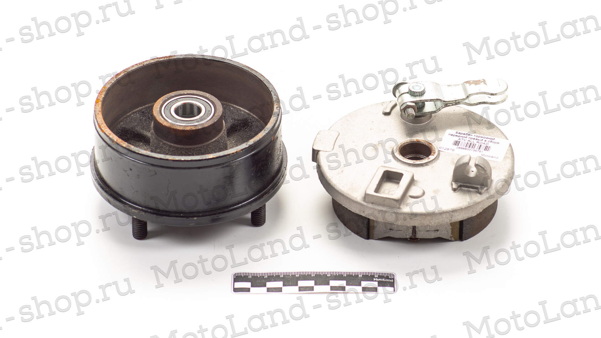 Барабан тормозной передний правый в сборе ATV ALL ROAD