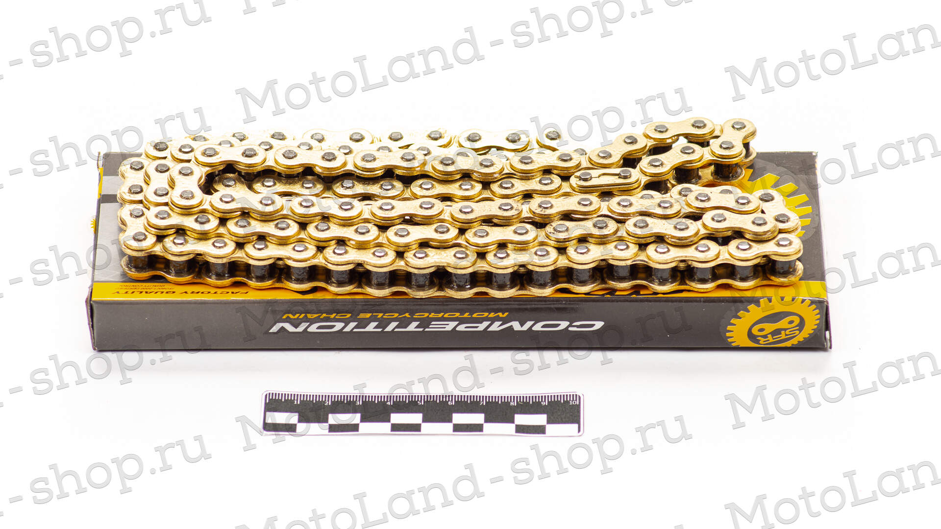 Цепь приводная 420S 120L SFR Super золотая