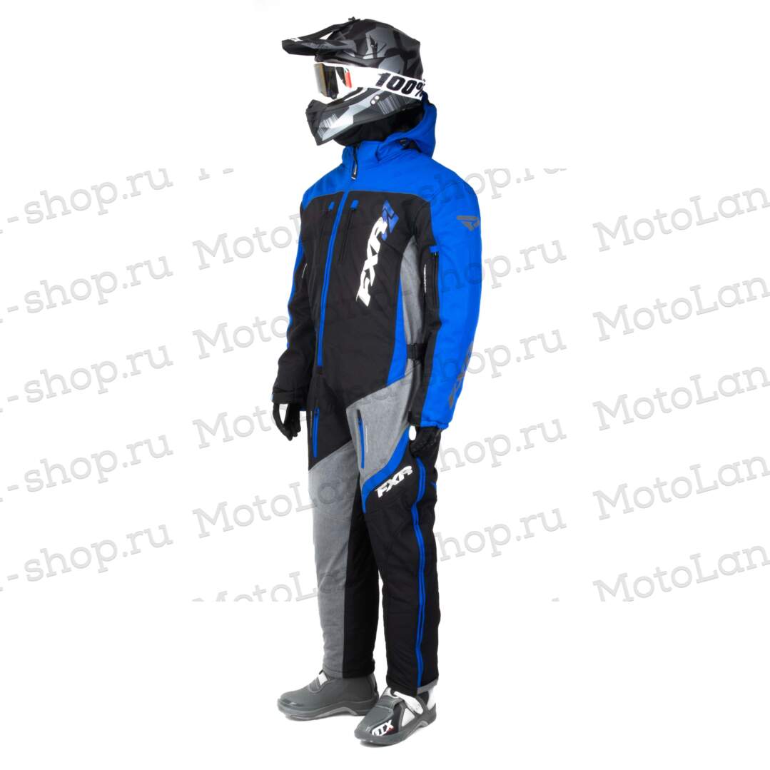 Комбинезон для снегохода FXR Maverick Lite №2 blue (текстиль) (L)