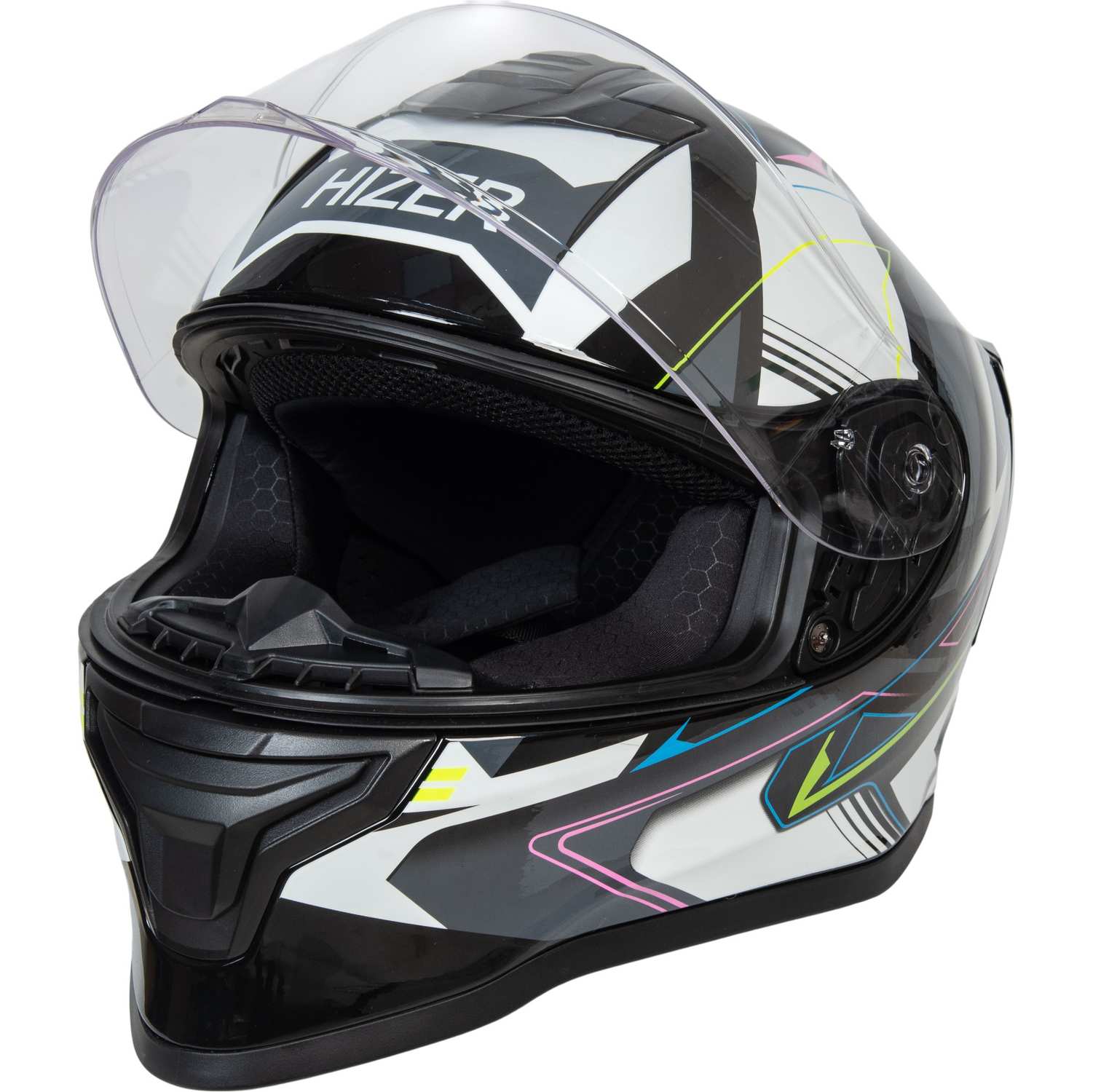 Шлем мото интеграл HIZER J5325 №4 (S) gray