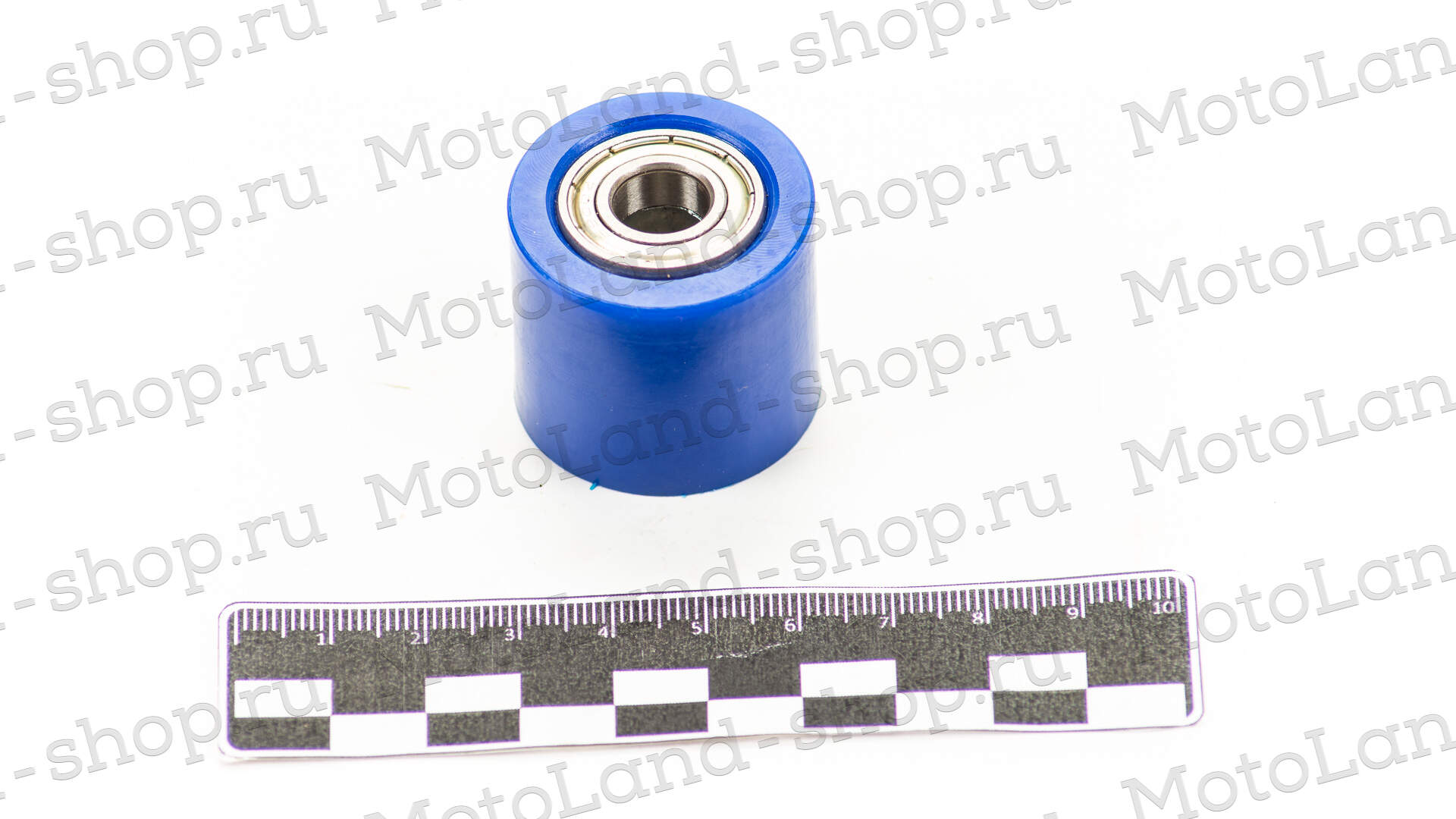 Ролик приводной цепи №1 синий