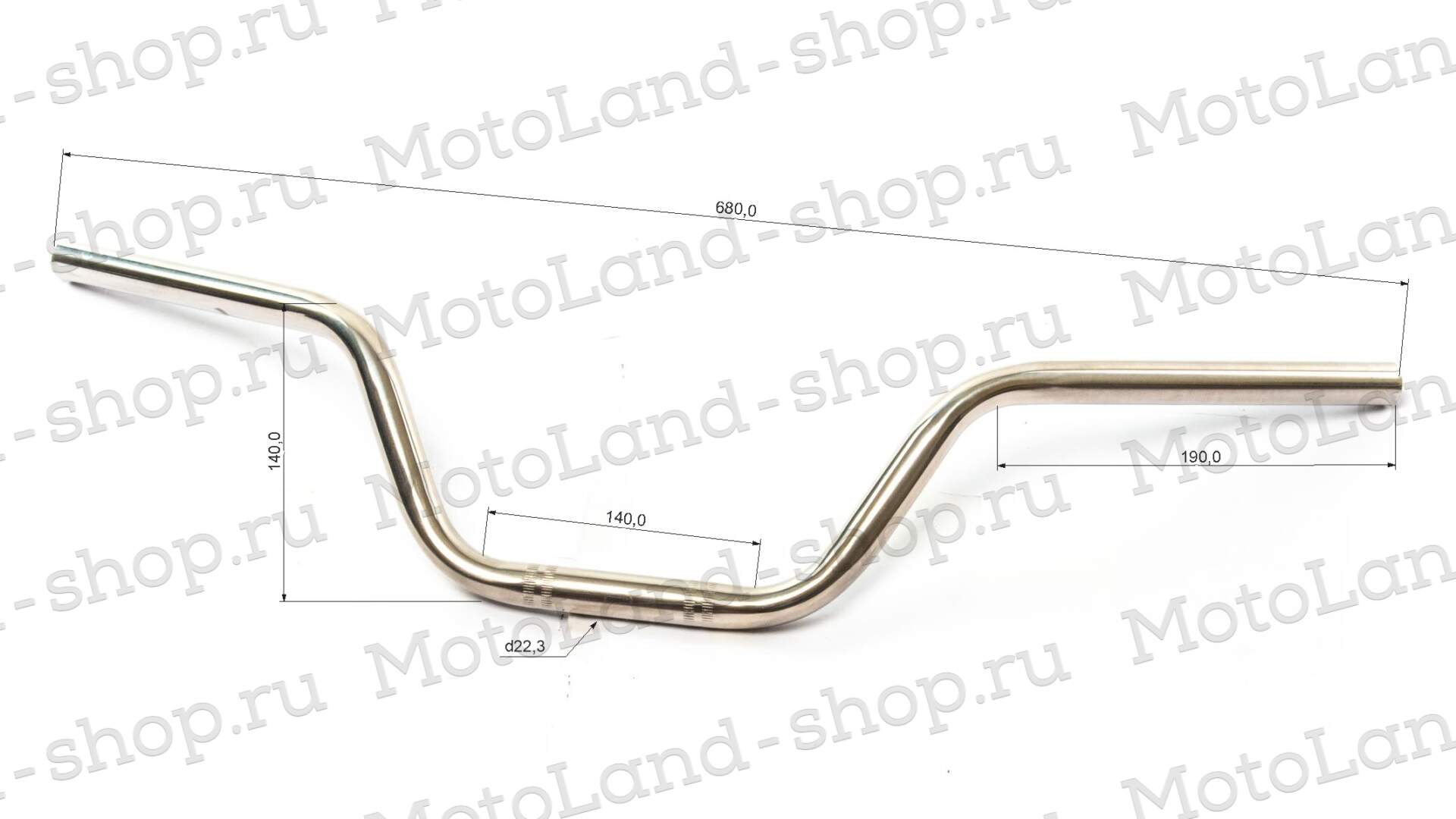 Руль 22мм  CG150