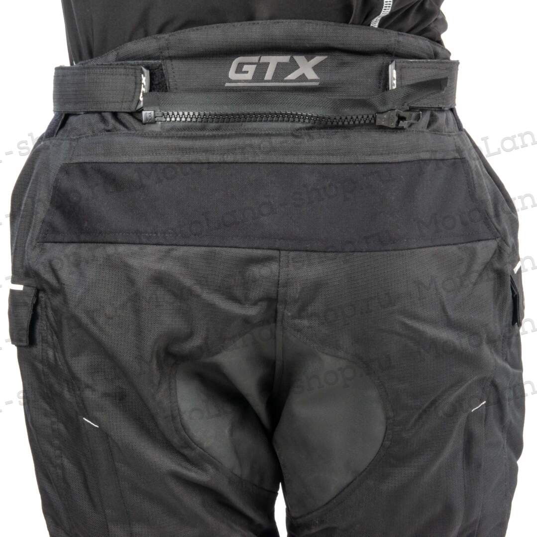 Штаны мотоциклетные (текстиль) женские GTX EJ-3001 BLACK (M)
