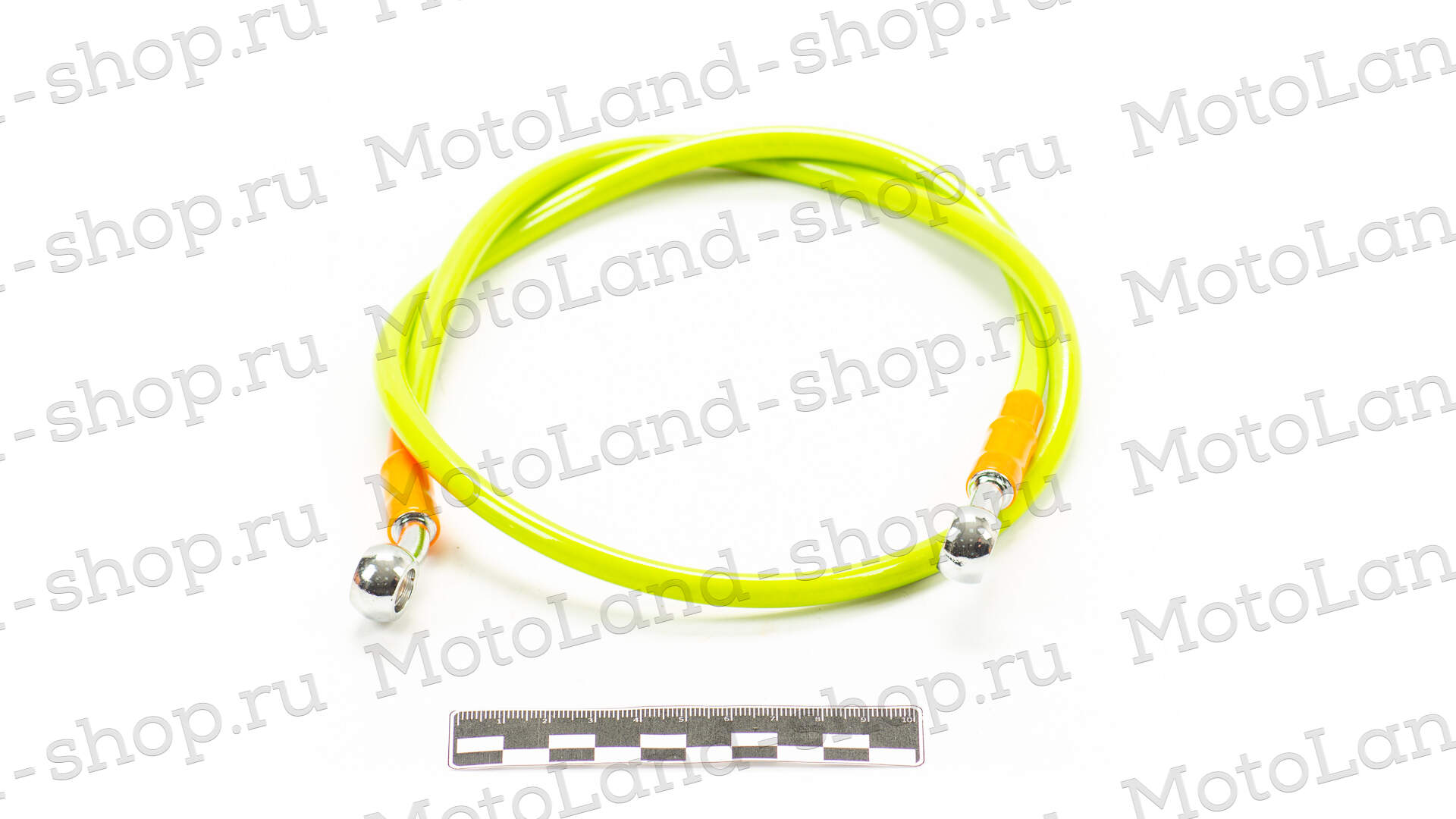 Шланг гидравлический тормозной (армированный) L= 900 d=10мм зеленый