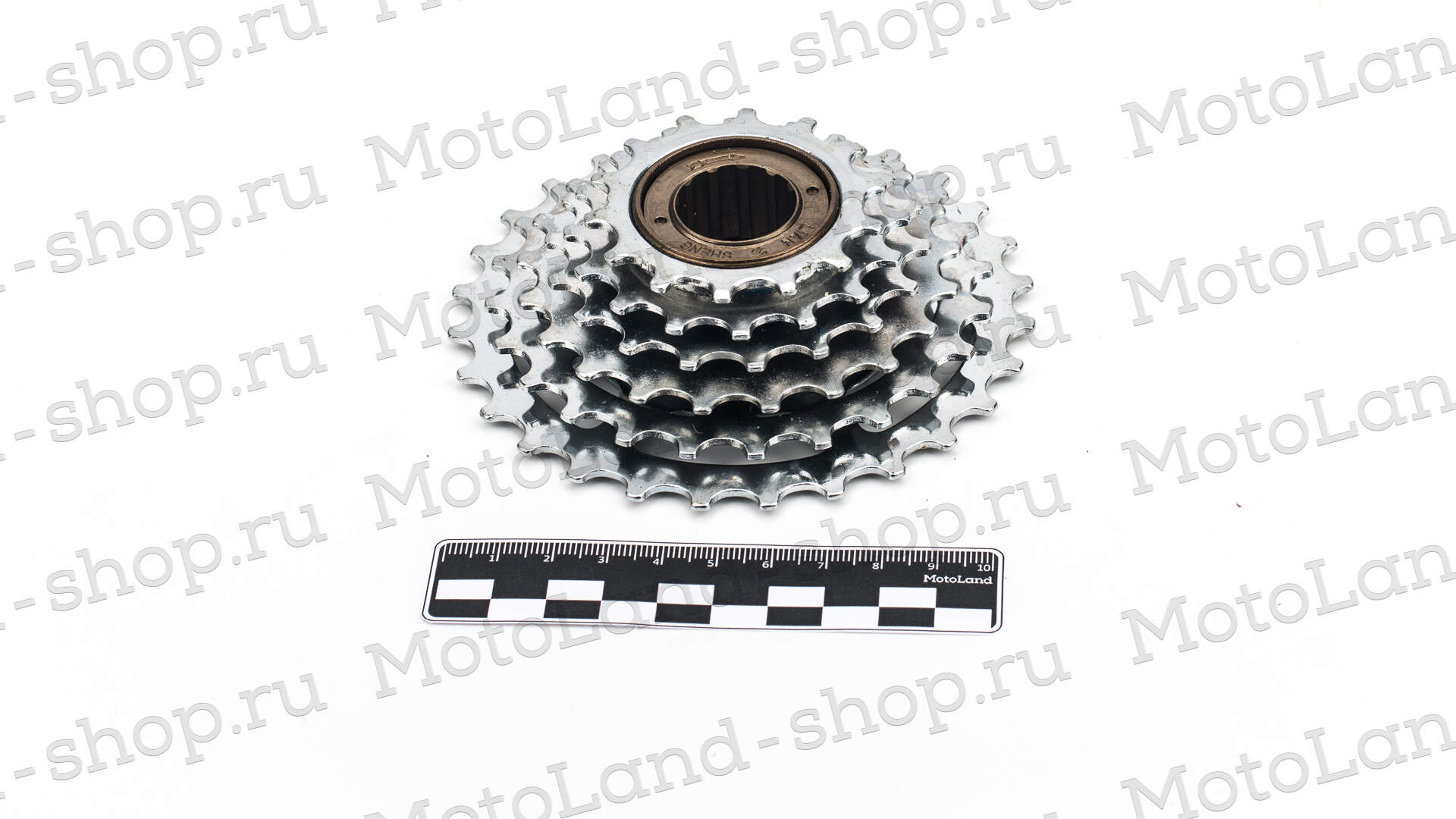 Звезда задняя 6-ти скоростная хром GFH-19016-602