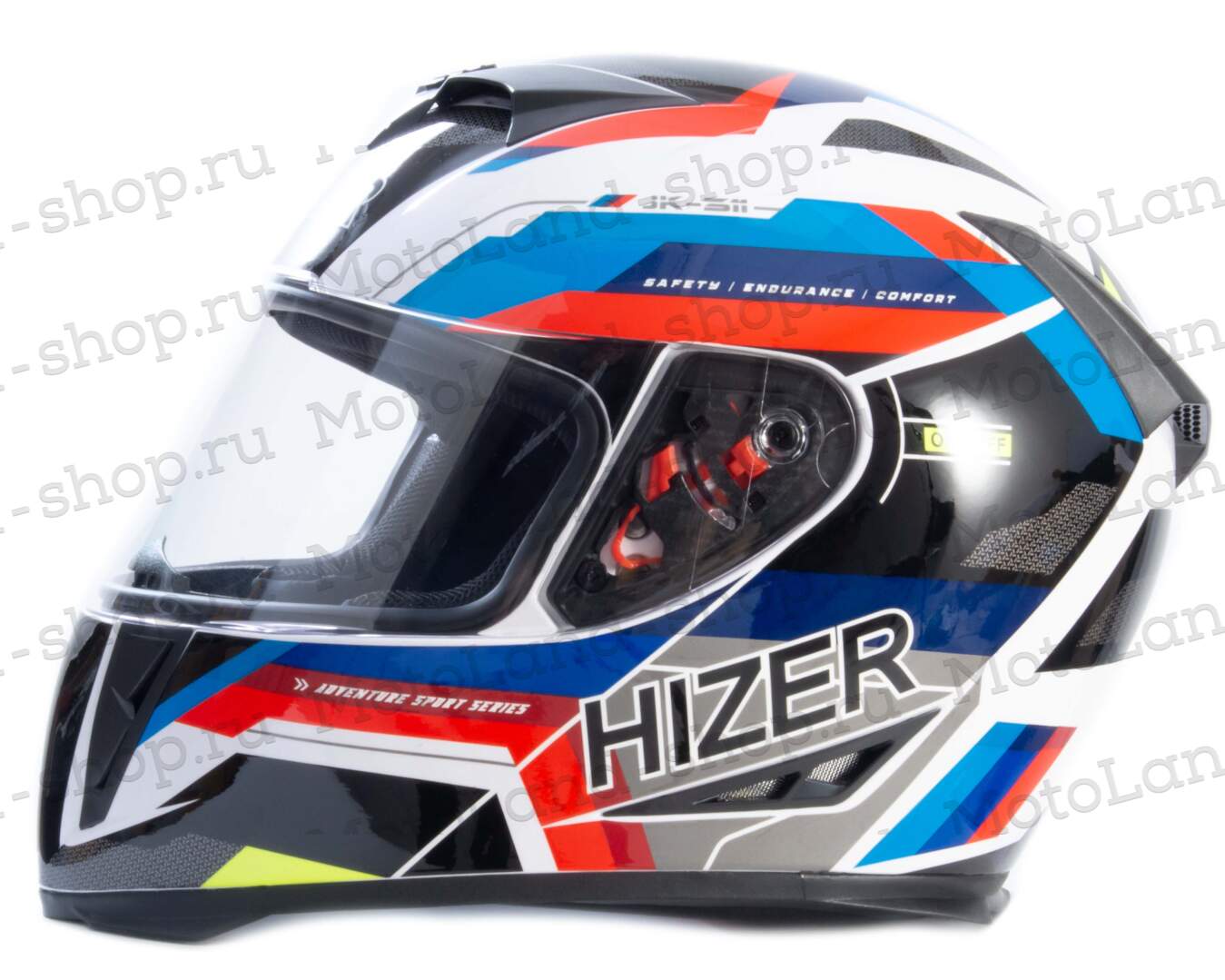 Шлем мото интеграл HIZER J5311 №5 (L)  ADVENTURE