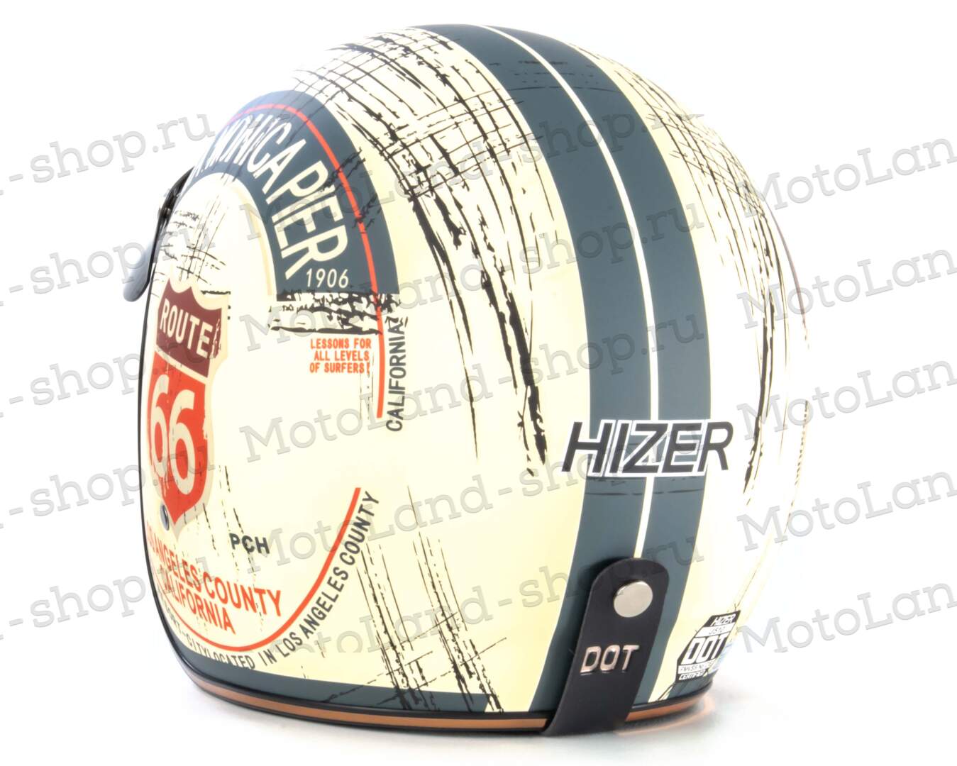 Шлем мото открытый HIZER J510 №1 (XL)