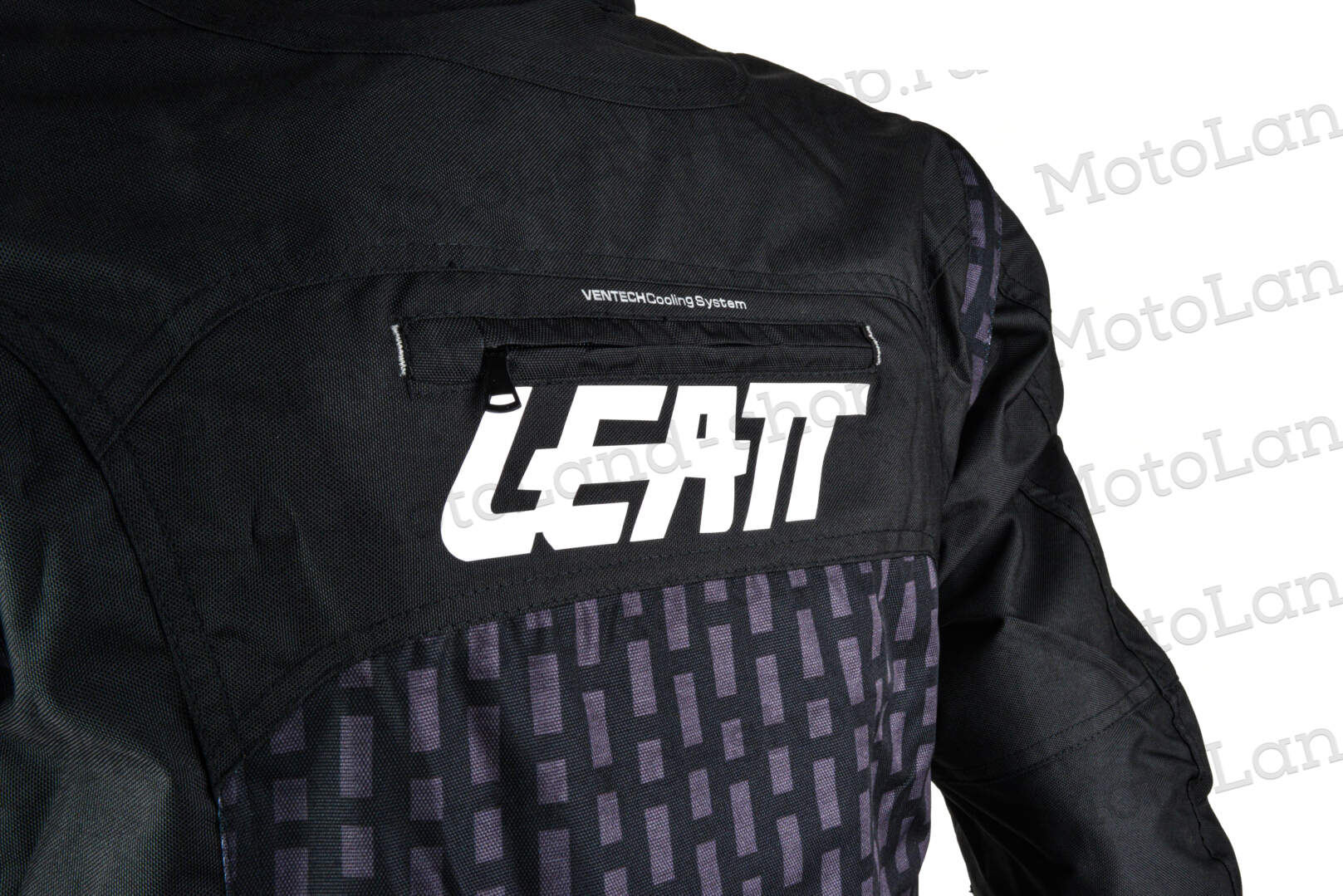 Куртка мото LEATT №10 black (текстиль) (L)