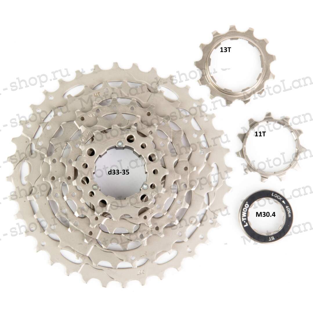 Звезда задняя скоростная CS-A2 (11-36T 11-13-15-19-24-30-36T)