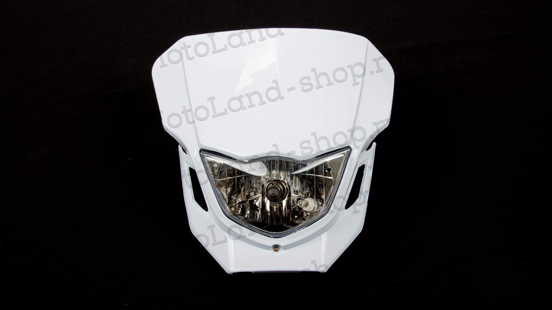 Фара в сборе B-018 кросс белая