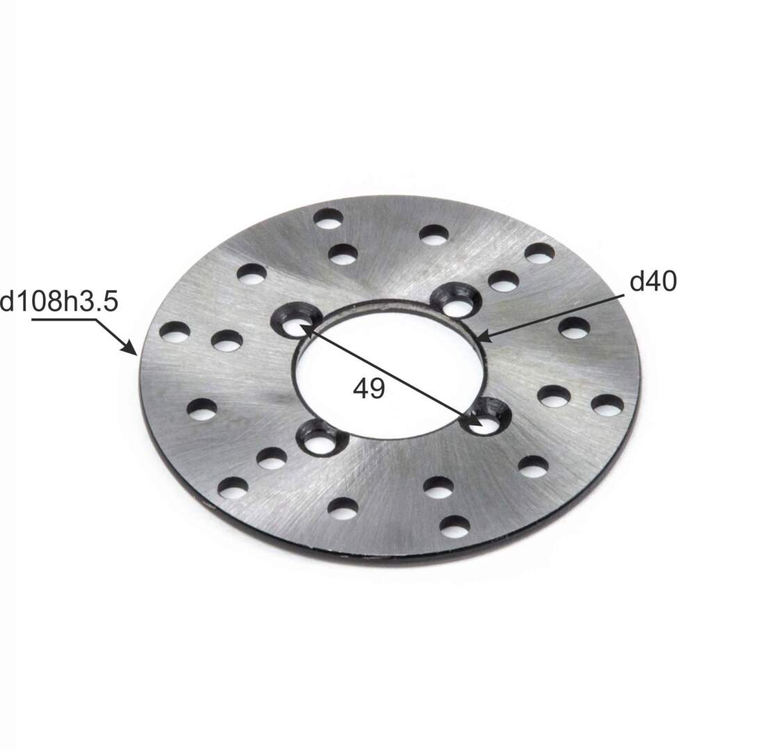 Диск тормозной передний SHARK 125
