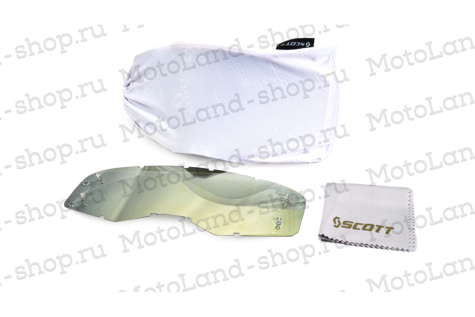 Очки мотокросс SCOTT №4 black/orange