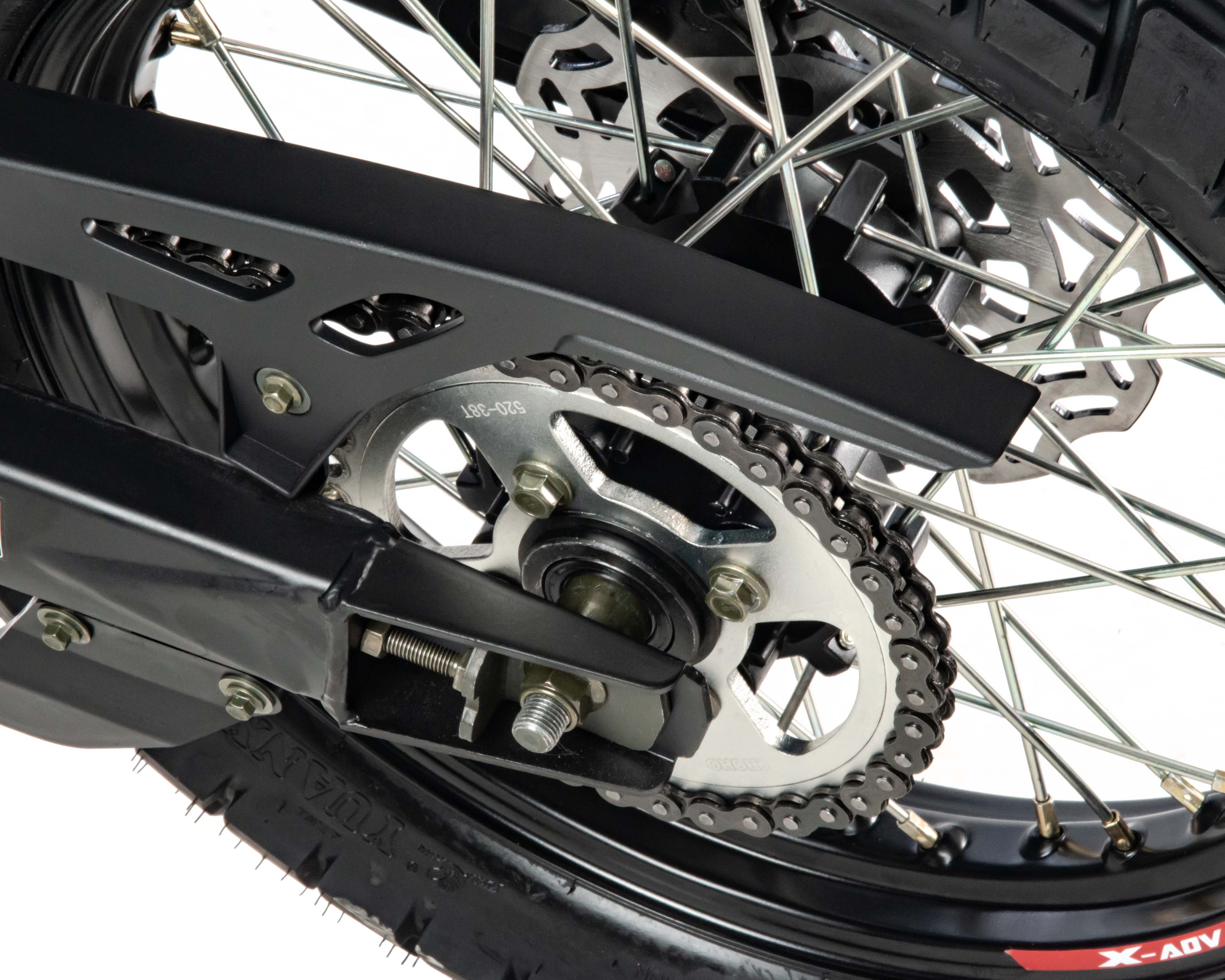 Мотоцикл Кросс 300 ENDURO GARET 19/17 белый