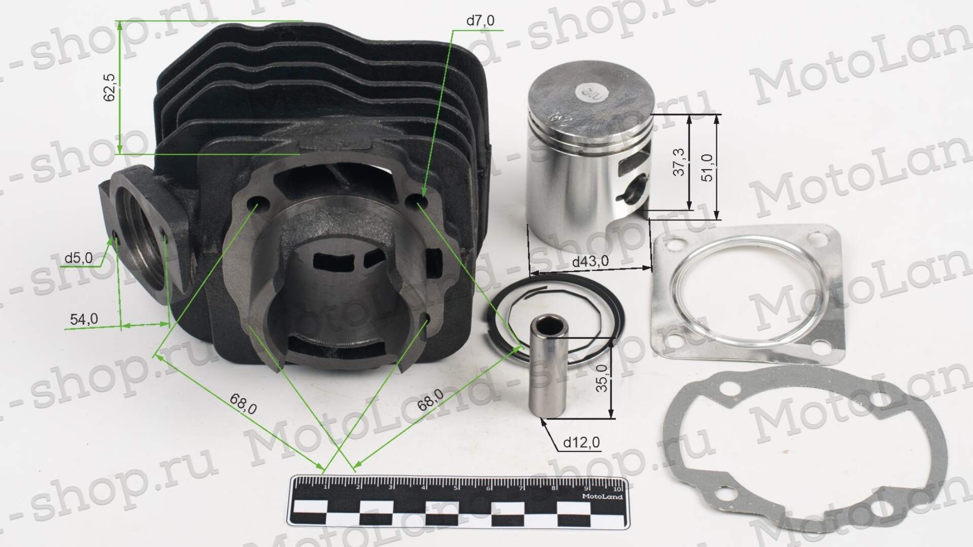 Цилиндро поршневая группа ( ЦПГ ) DIO-65 d43