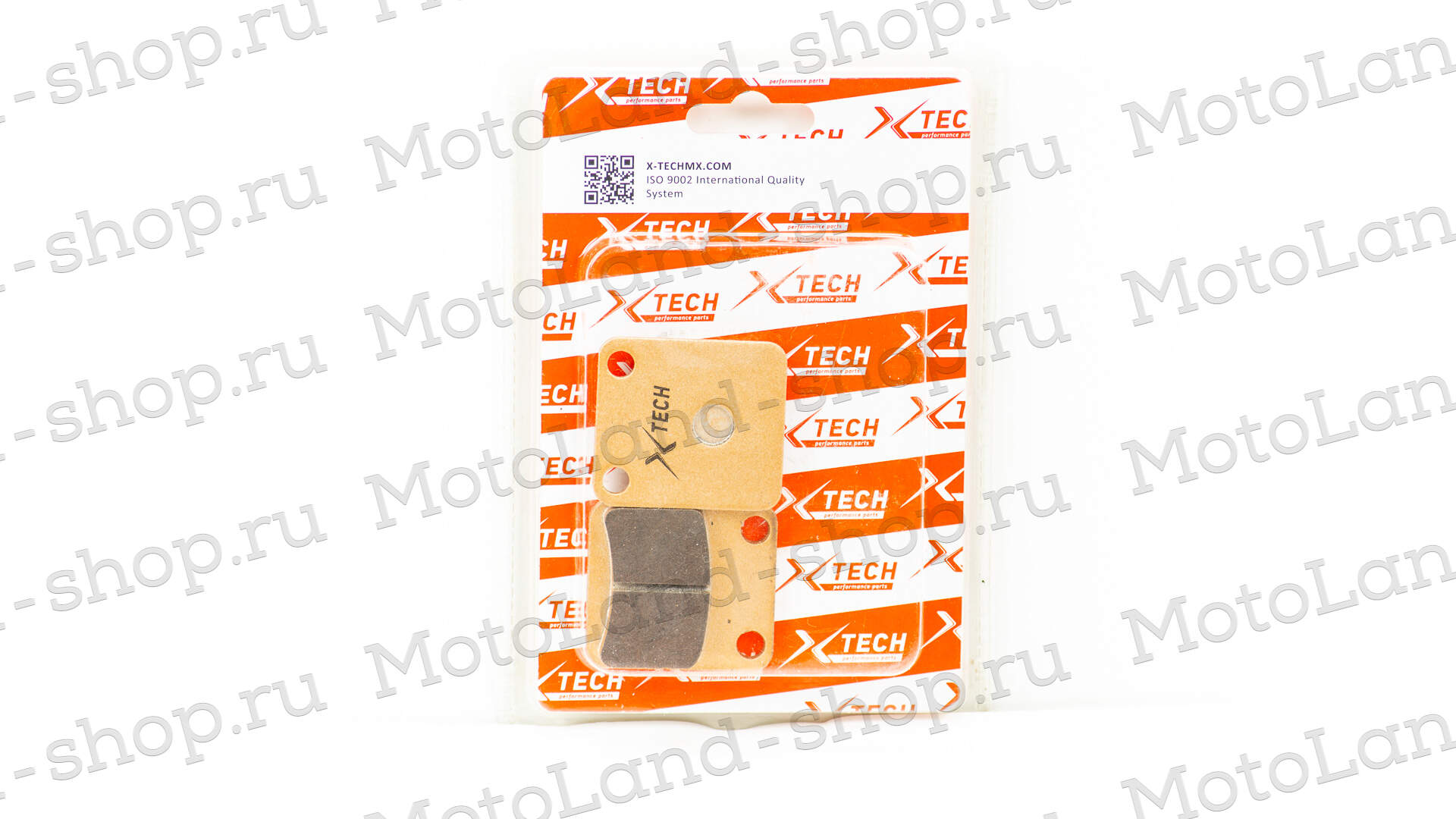 Колодки тормозные дисковые  №3 X-TECH (Coper-based) медь+кевлар