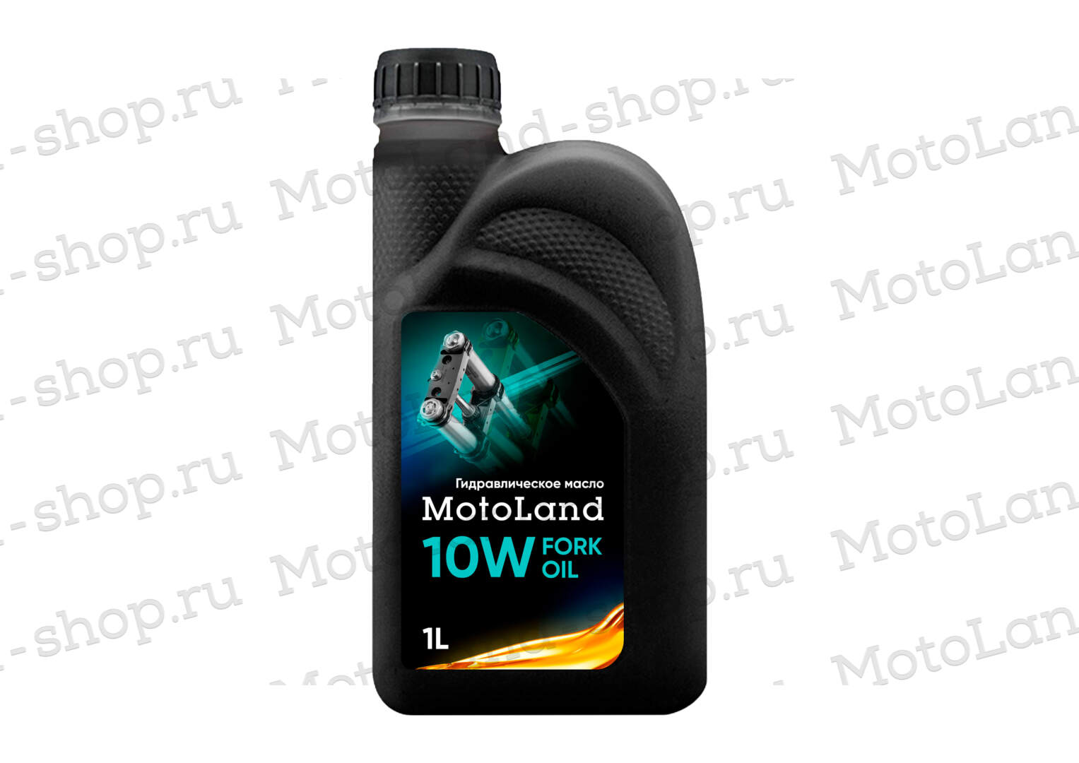 Масло гидравлическое MOTOLAND Medium 10W 1л