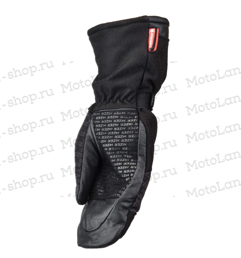Перчатки для снегохода HIZER №3 black (L)