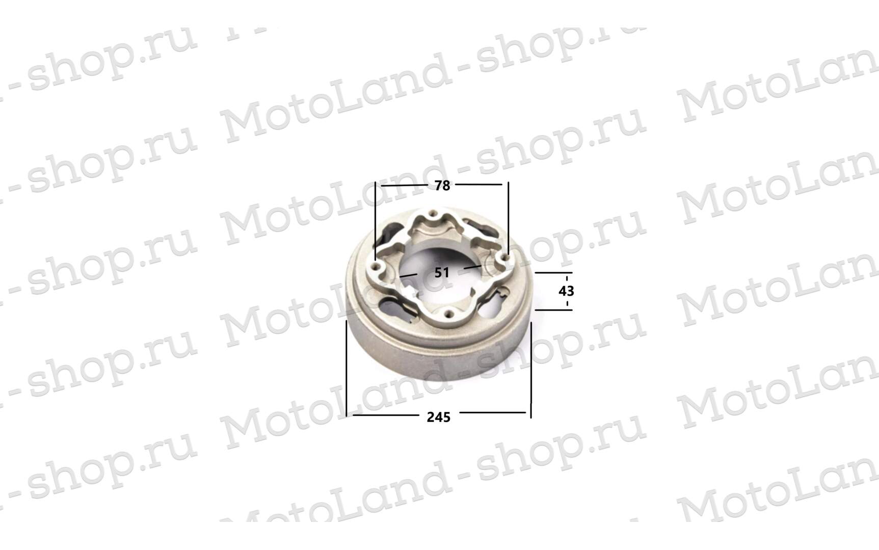 Шестерня сцепления внутренняя 152FMH 110см3