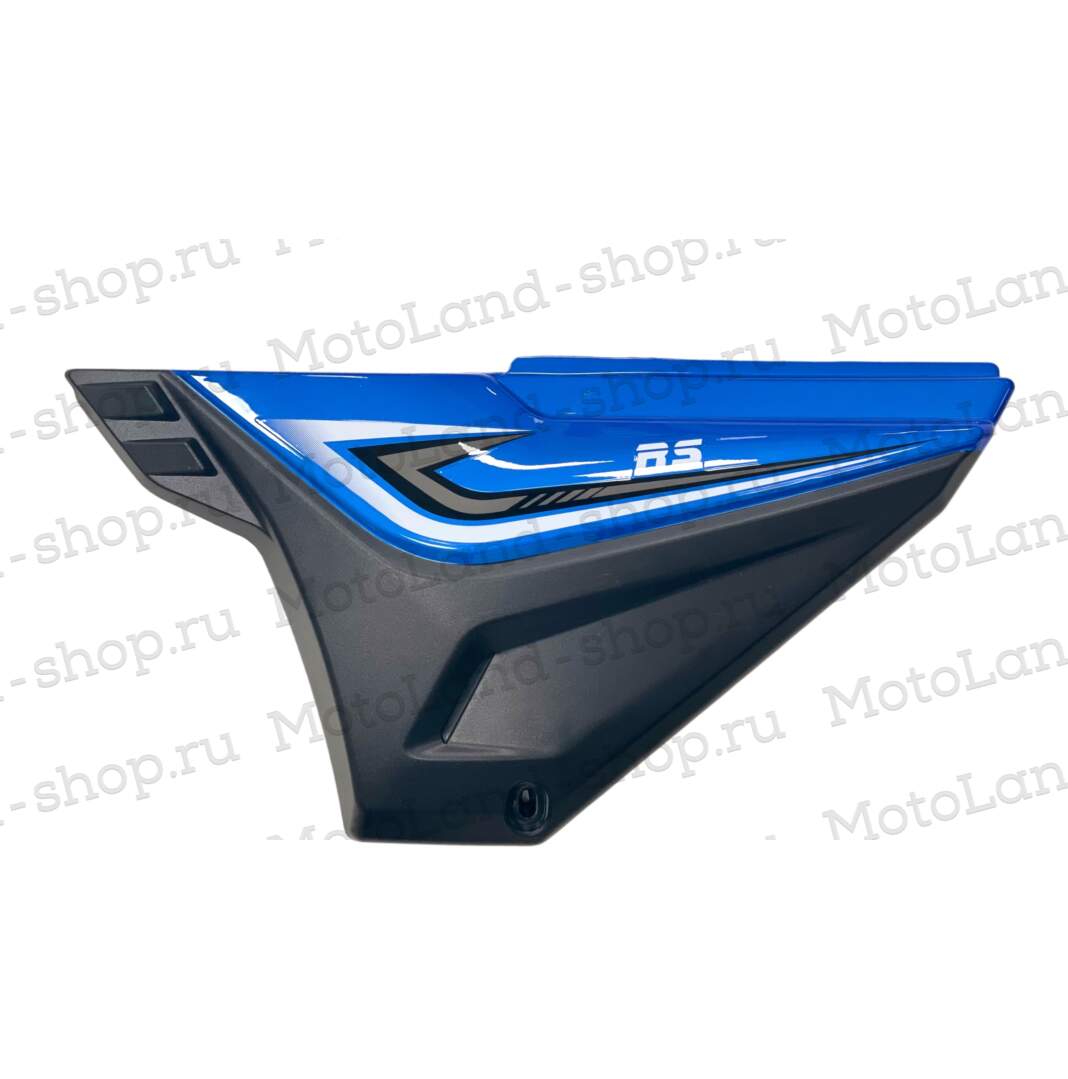 Крышка боковая левая (облицовка) Альфа RS 11 синий