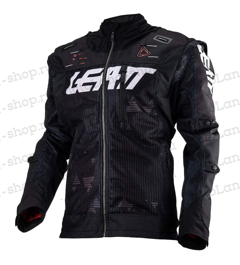 Куртка мото LEATT №10 black (текстиль) (XL)