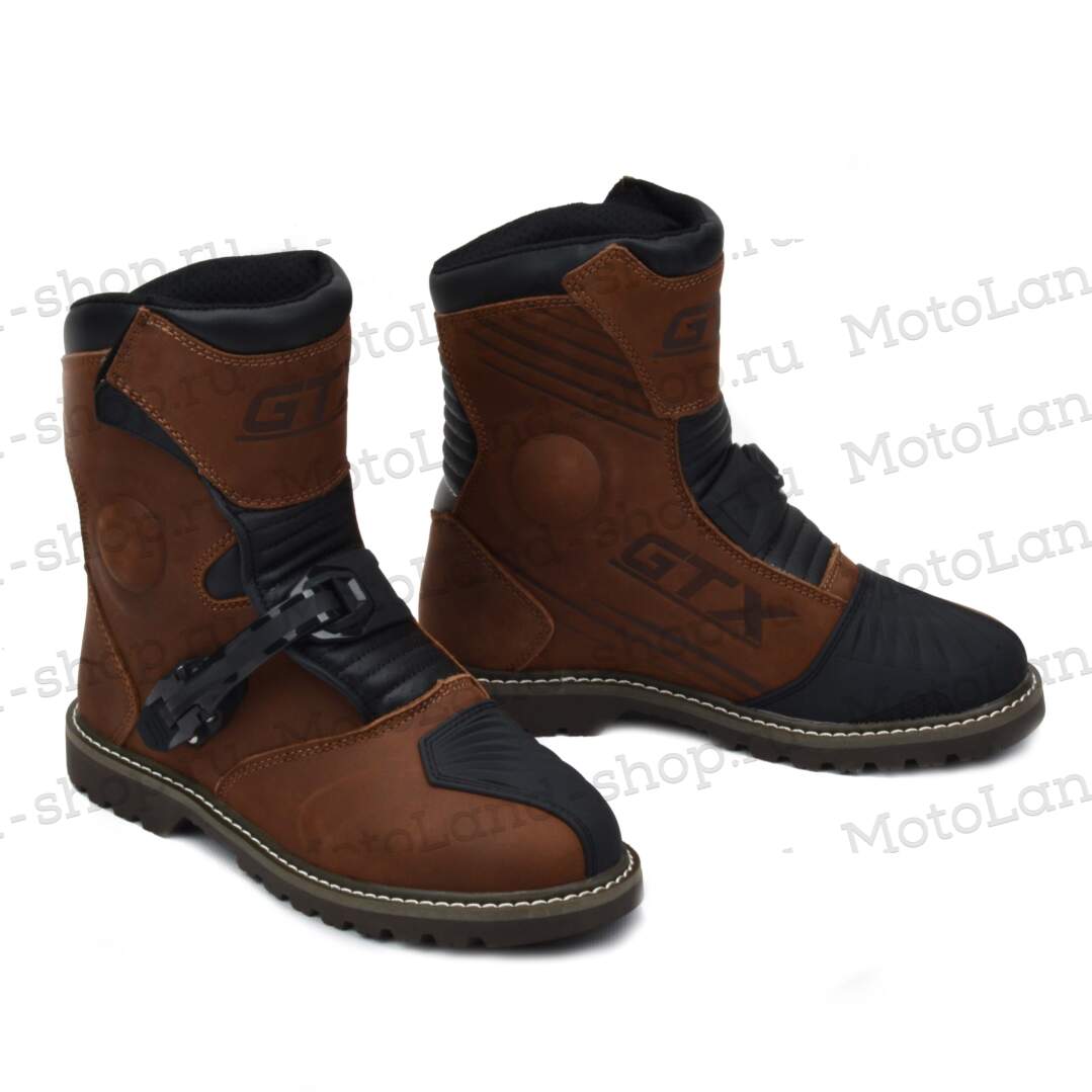 Мотоботы GTX X-2303 brown (р. 45)