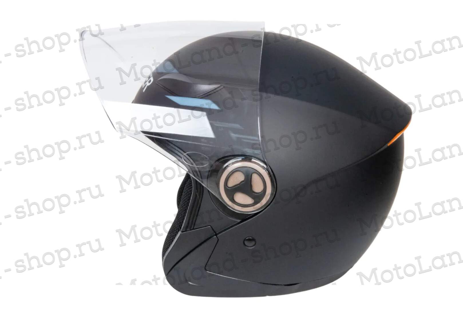 Шлем мото открытый HIZER 219 №2 (M) matte-black