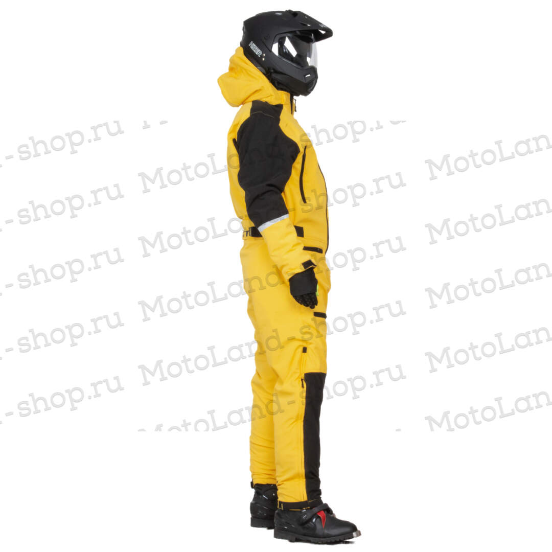 Комбинезон для снегохода SCOTT DS Shell Dryo One Piece №1 yellow-black (текстиль) (XXL)