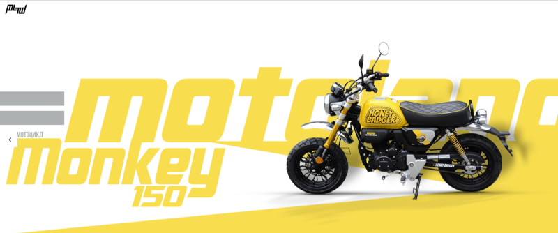 НОВИНКА - Питбайк Motoland Monkey 150