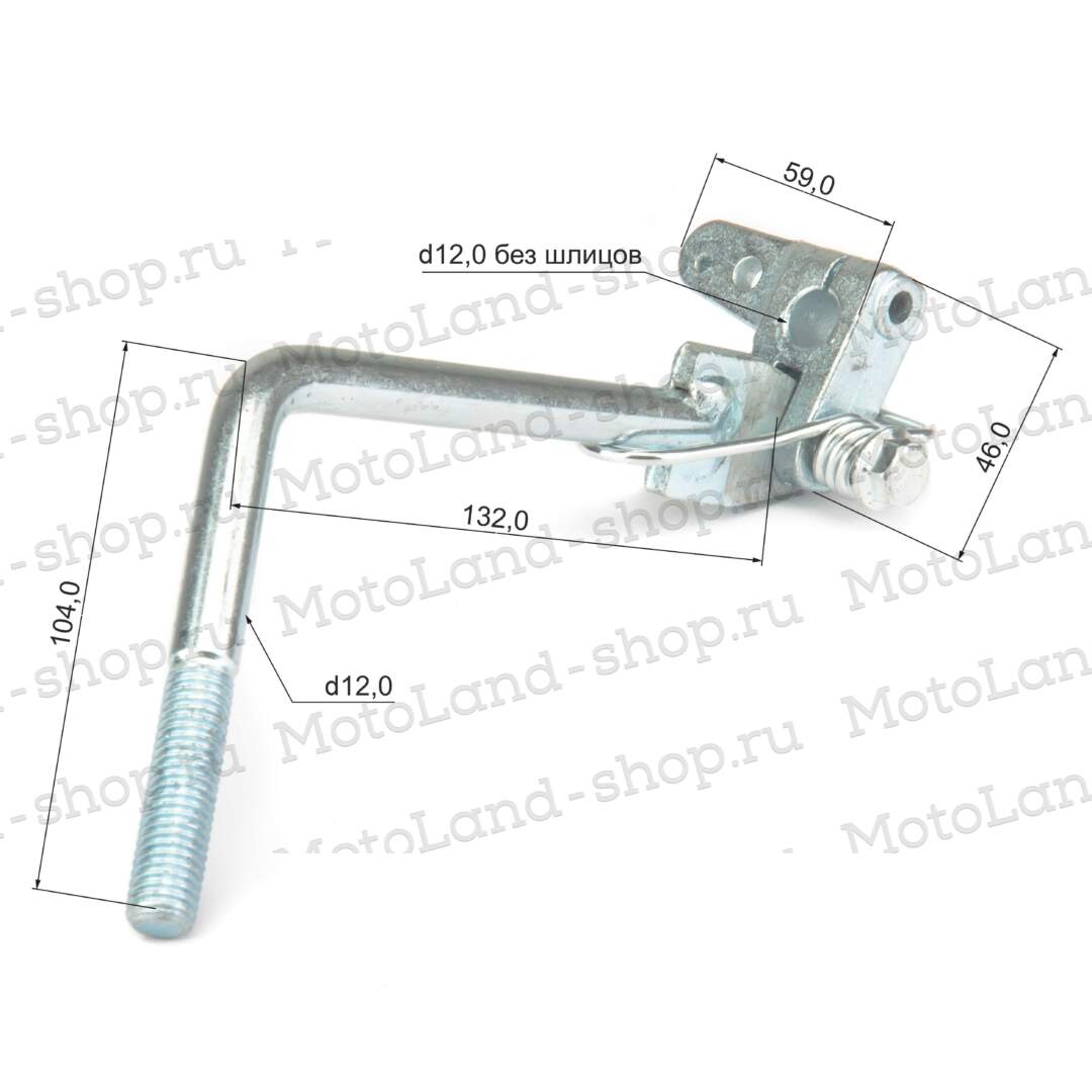 Рычаг п.п. 161QMK 200см3 с реверсом