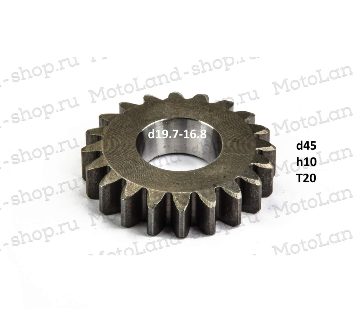 Шестерня электростартера 157QMJ с реверсом