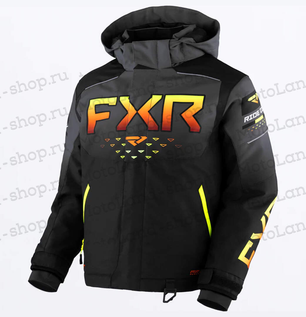 Куртка для снегохода (детская) FXR HELIUM №3 black (текстиль) (16Y)