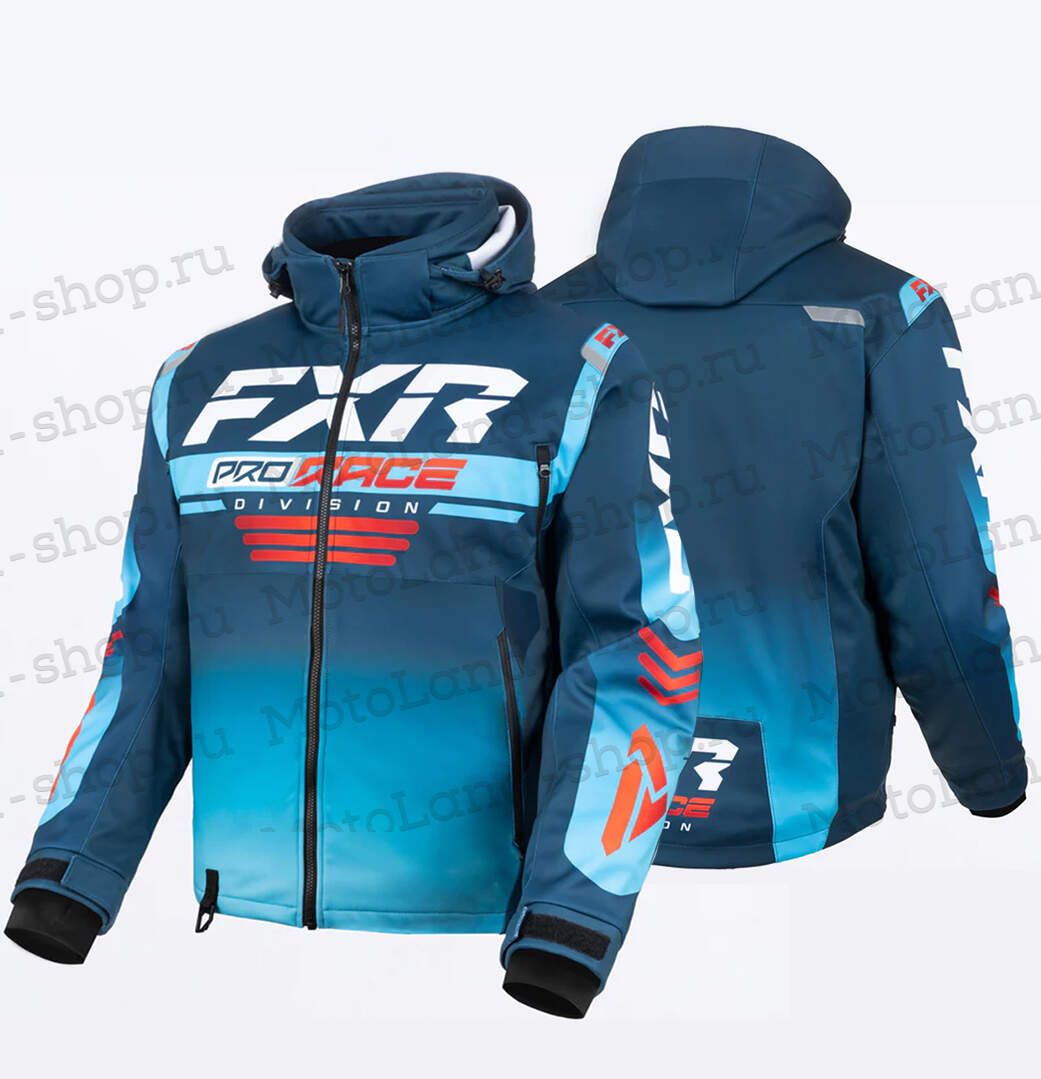 Куртка для снегохода FXR RRX №2 blue (текстиль) (M)