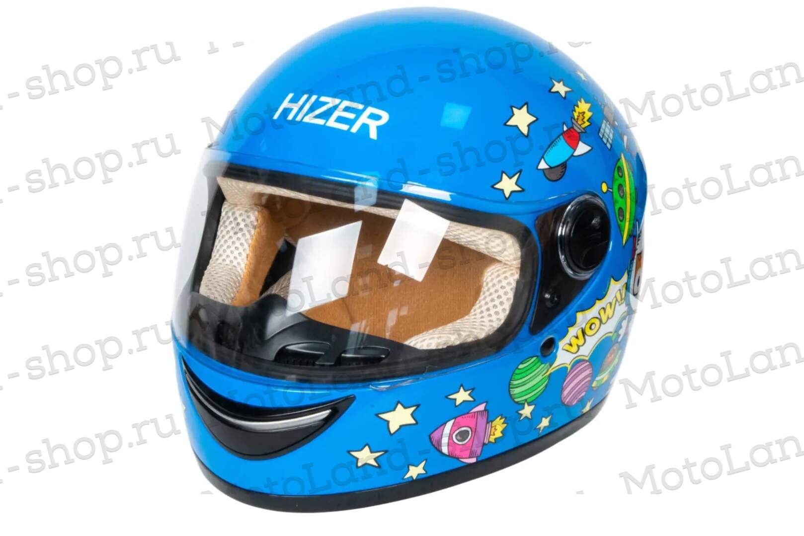 Шлем мото интеграл HIZER 105 №2 (M) детский