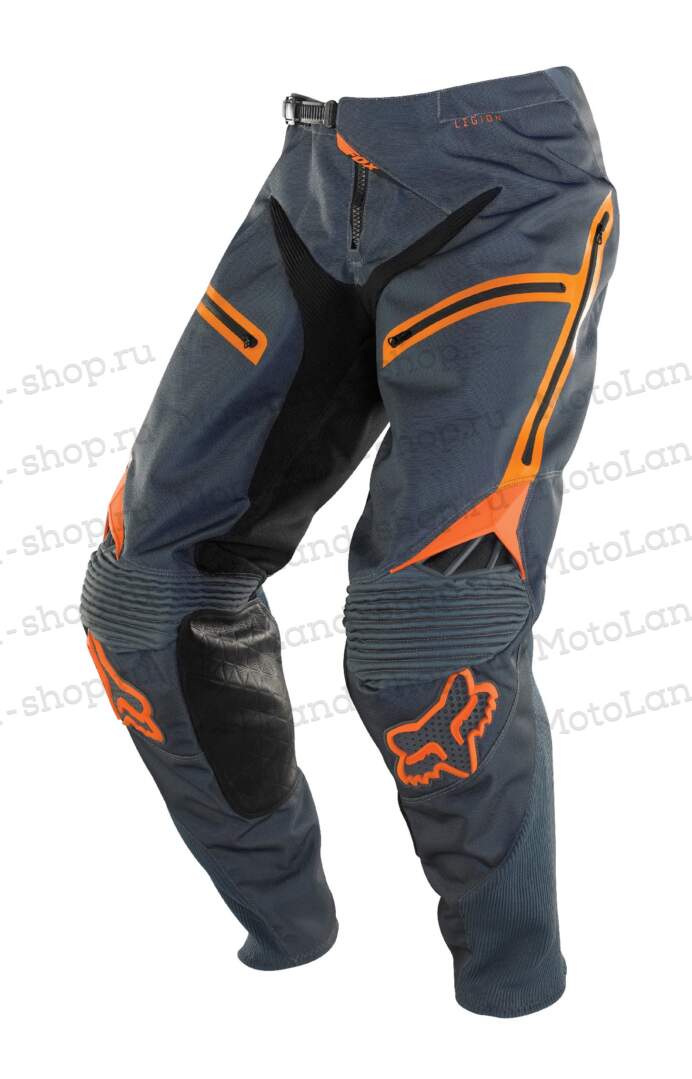 Штаны для мотокросса FOX №15 black (текстиль) (S)