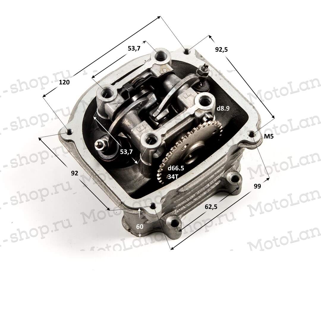 Головка блока цилиндров ( ГБЦ ) 157QMJ 150см3