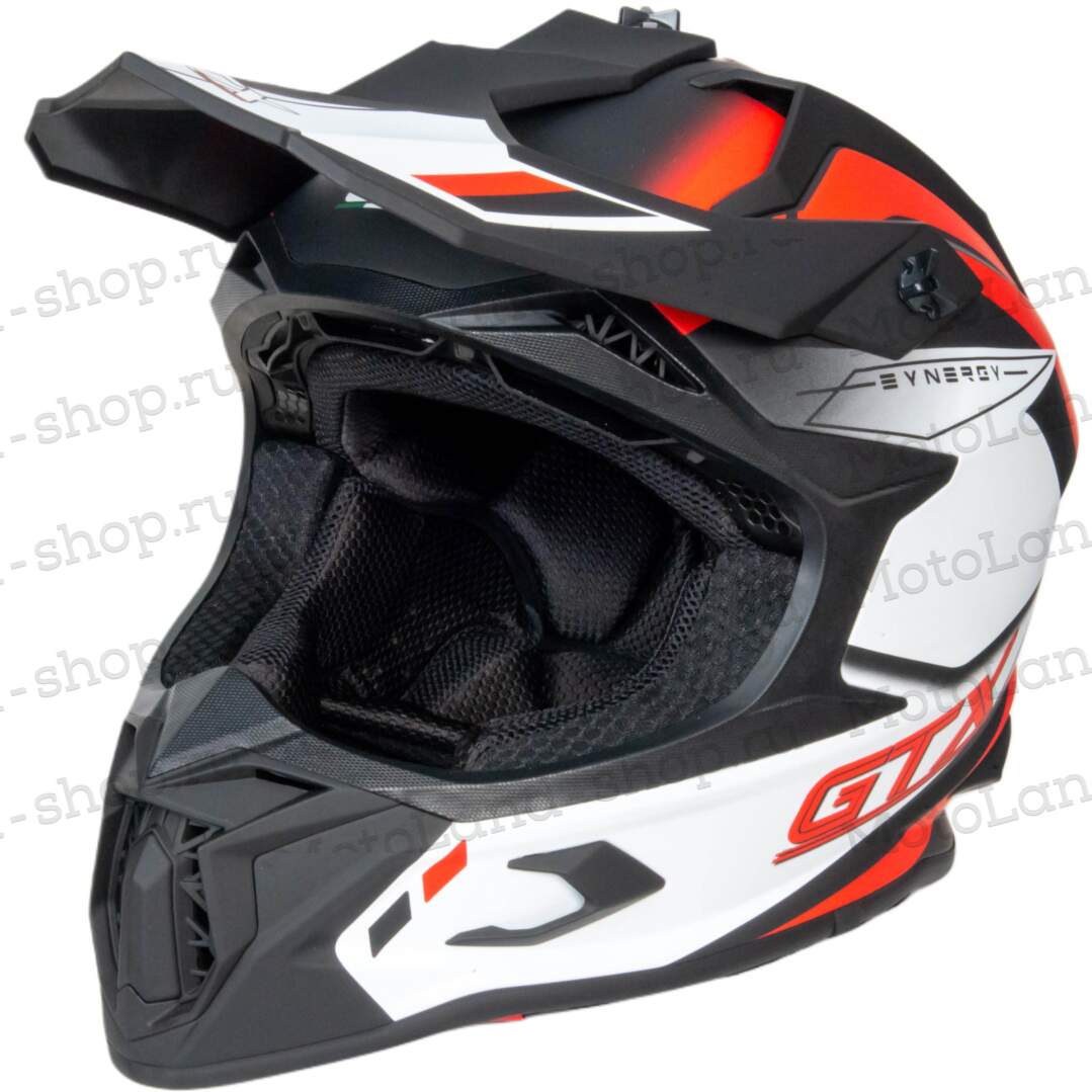 Шлем мото кроссовый GTX 635 №1 (L) RED