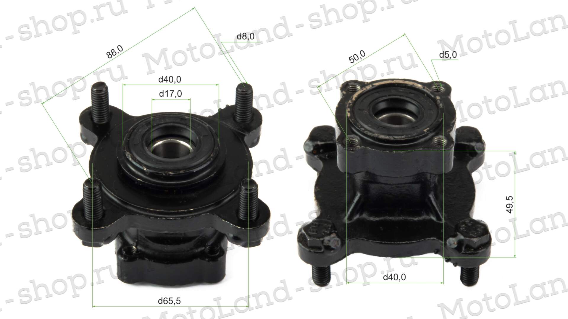 Ступица передняя в сборе ATV WILD