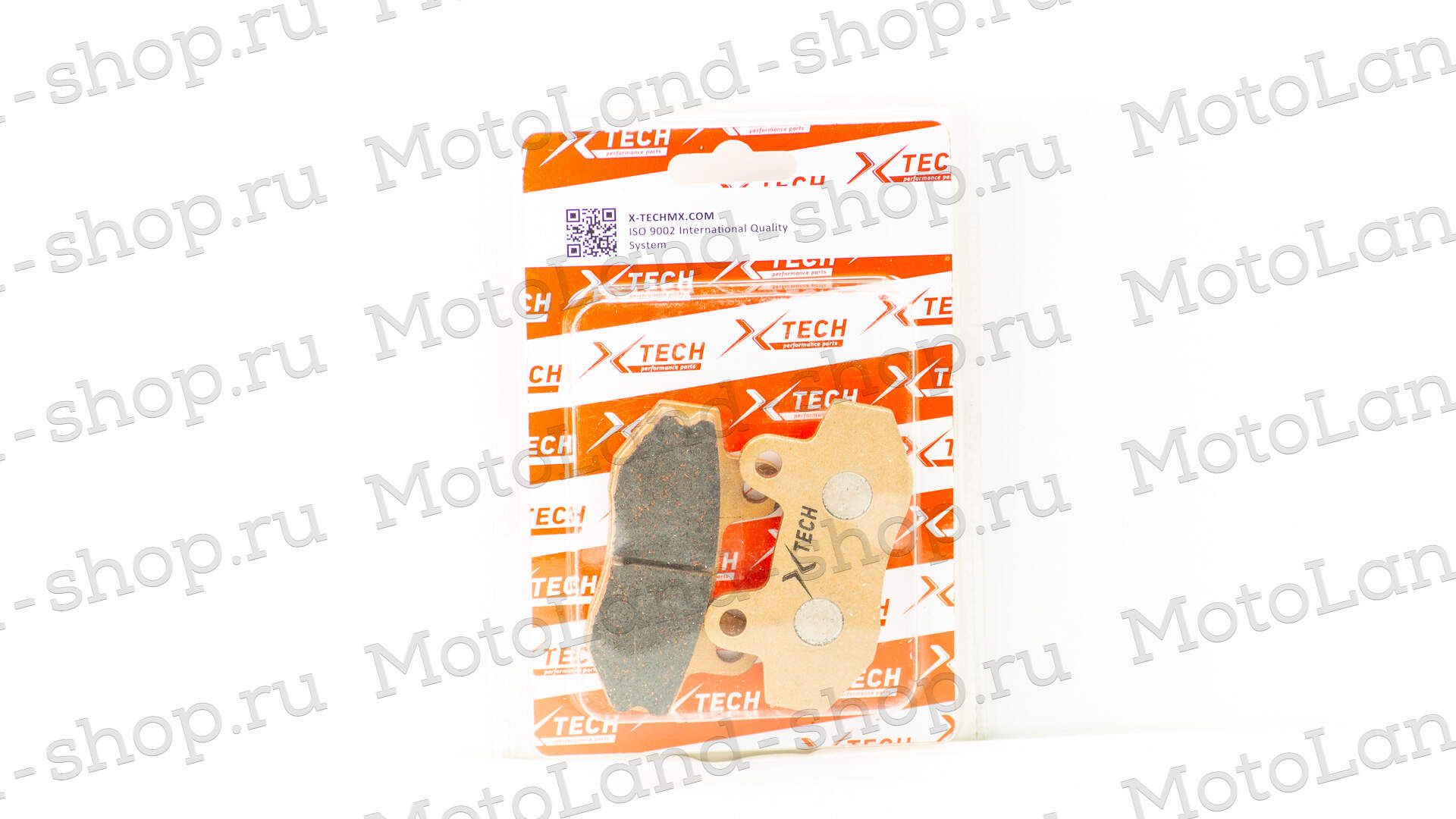 Колодки тормозные дисковые №1 X-TECH (less-metallic) медь