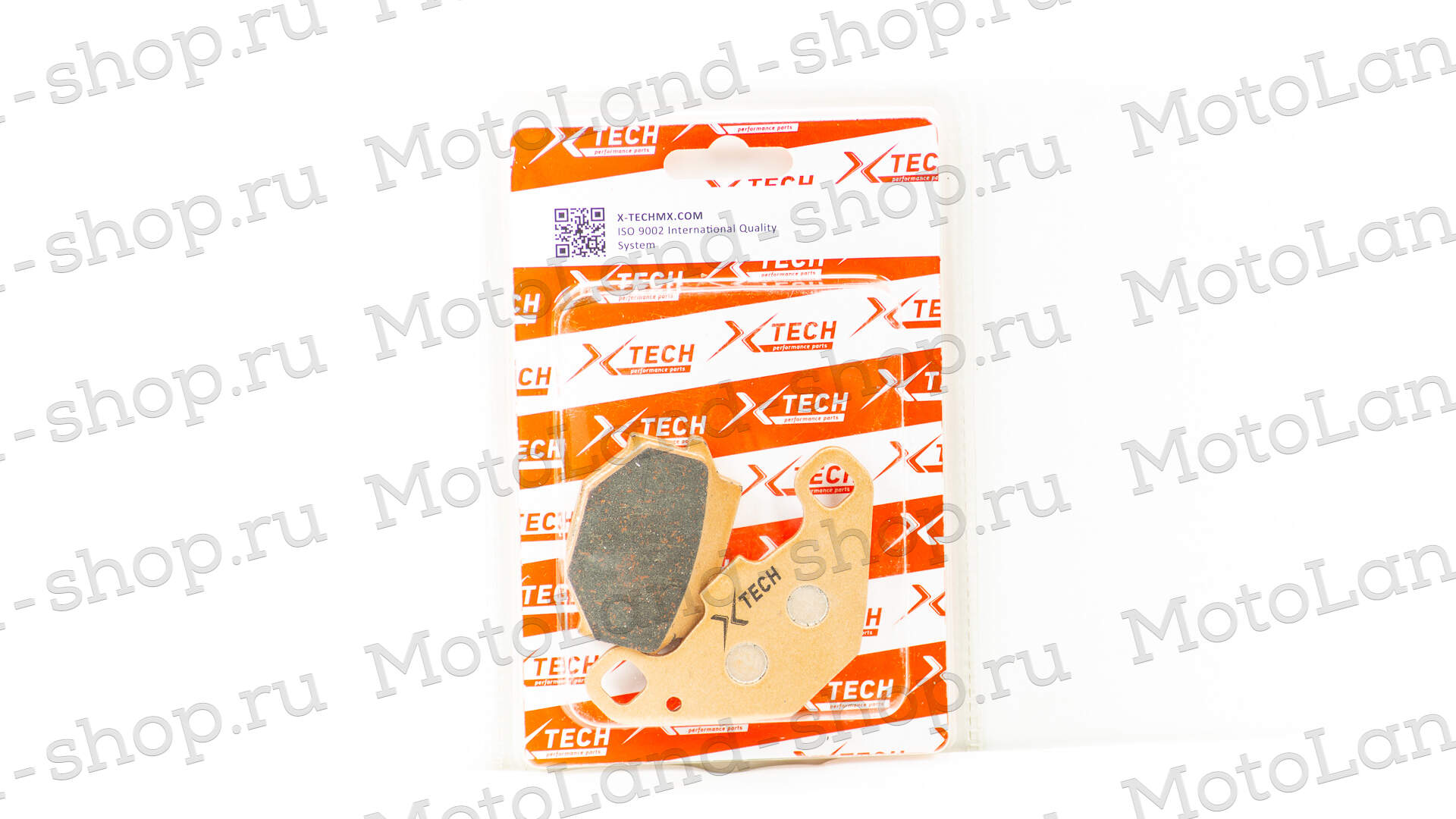 Колодки тормозные дисковые №10 X-TECH (less-metallic) медь